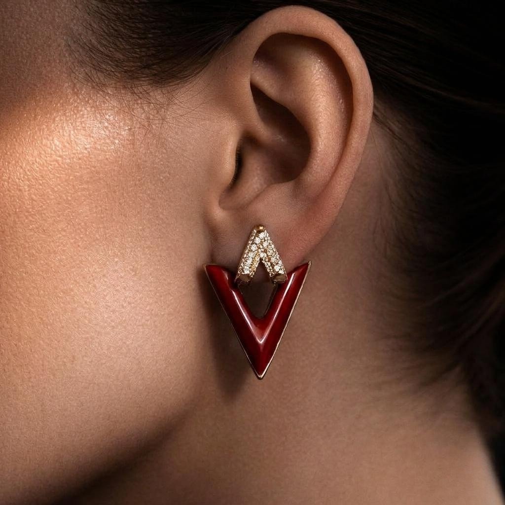 Celesta V Shine Studs