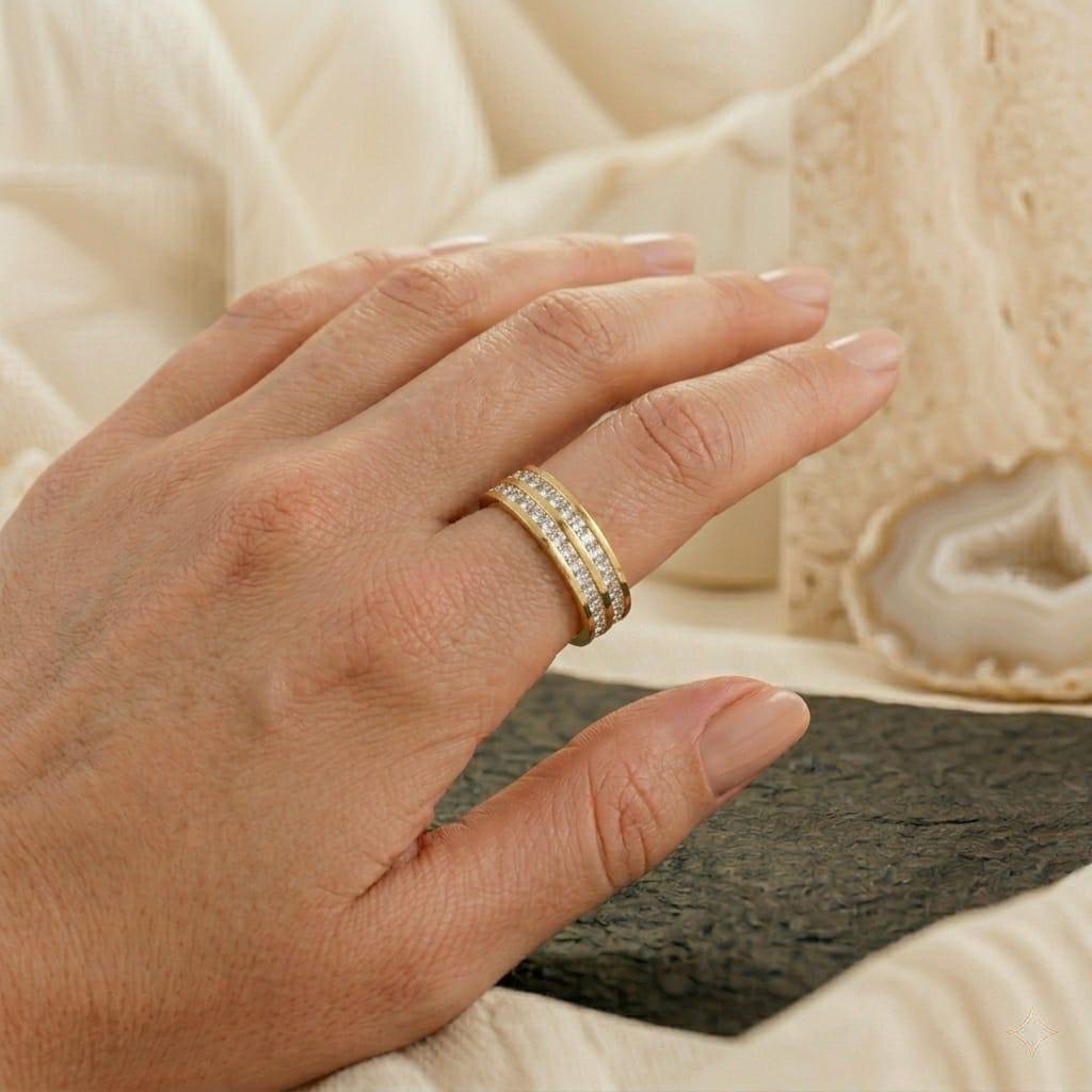 The Gilded Vault Ring