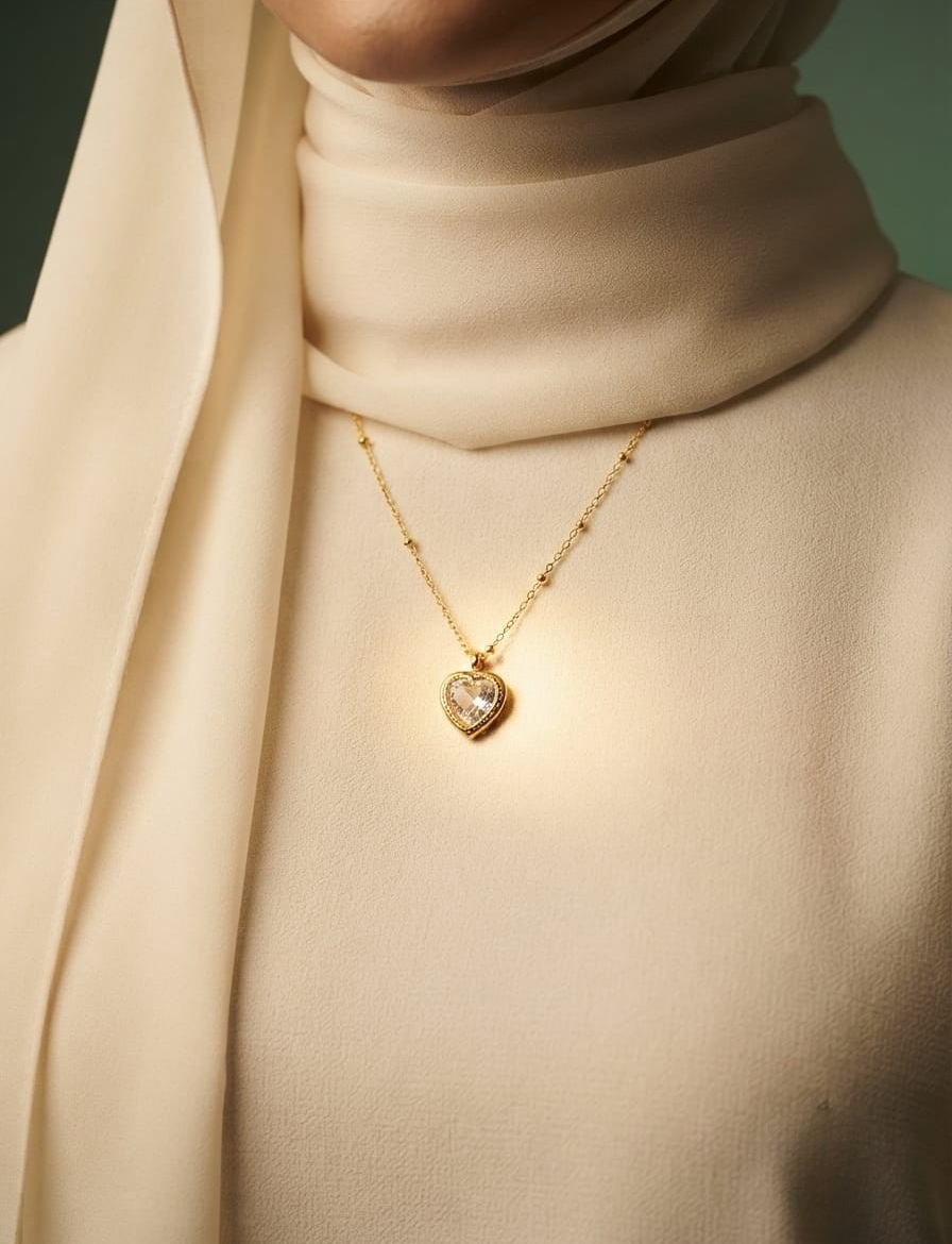 Celeste Heart Pendant