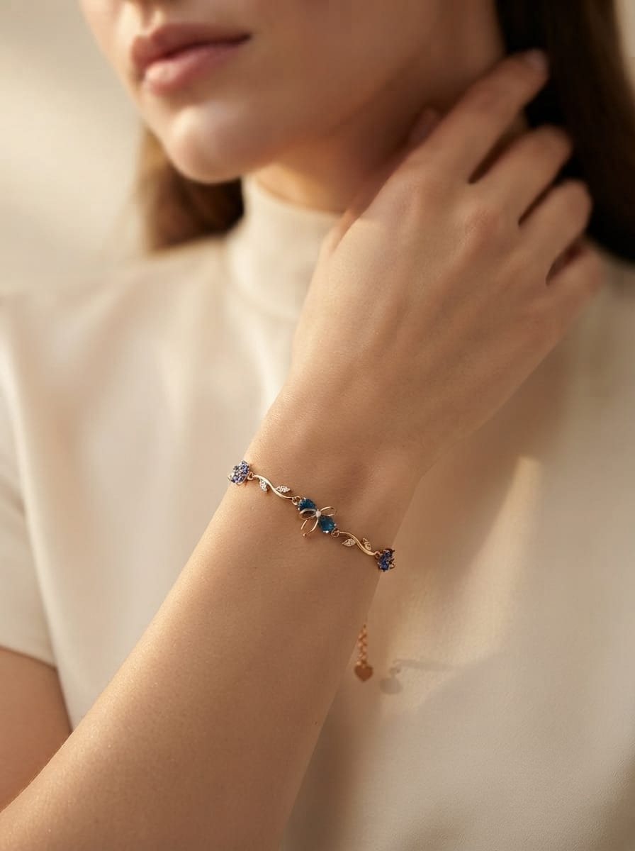 Eternity Floral Bracelet